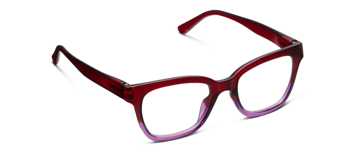 Zoey (Blue Light): Chai Tortoise/Pink / Reading / 1.00
