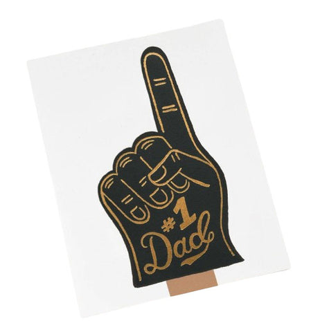#1 Dad Card