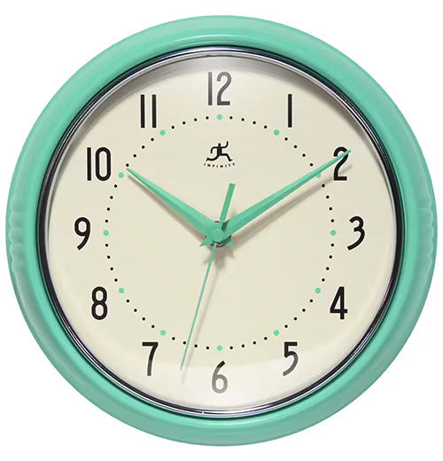 Retro Round Clock