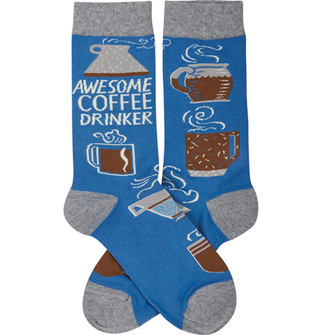 Awesome Coffee Drinker Socks