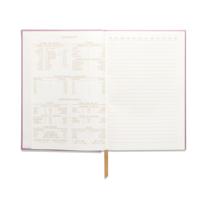 Suede Journals - Arch Dot Blue