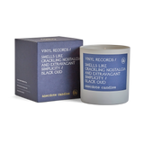 Vinyl Records (Black Oud) Candle: 7.8 oz Glass Jar