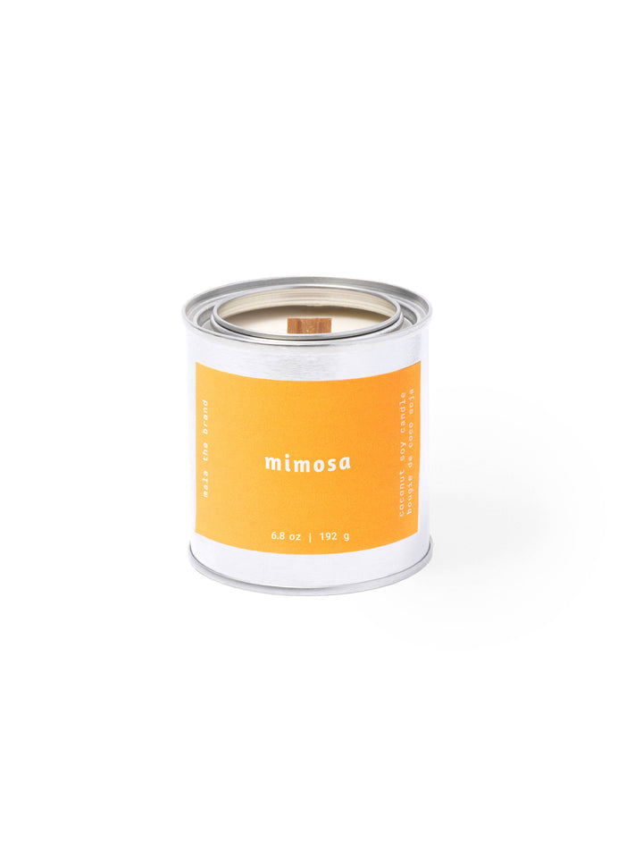 Mimosa | Coconut-Soy Wax Candle : Mini Cotton Wick