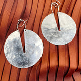 Handmade Good Measure Earrings: Gold / Large