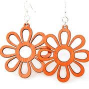 Sunflower Earrings: Cinnamon