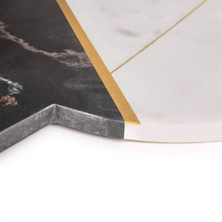 Sardinia Marble &amp; Gold Cheese Board, Large