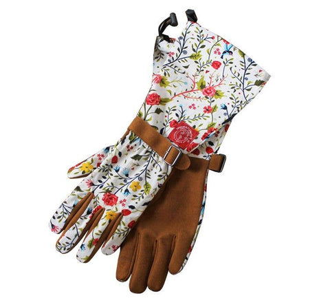Nursery Garden of Paradise Arm Saver Gloves: Small