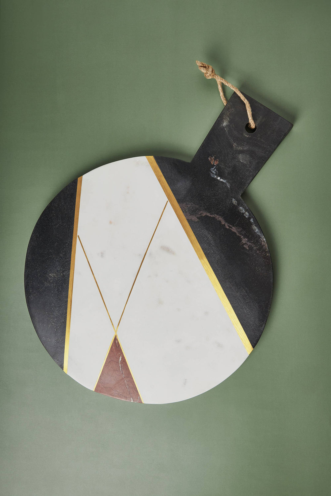 Sardinia Marble &amp; Gold Cheese Board, Large