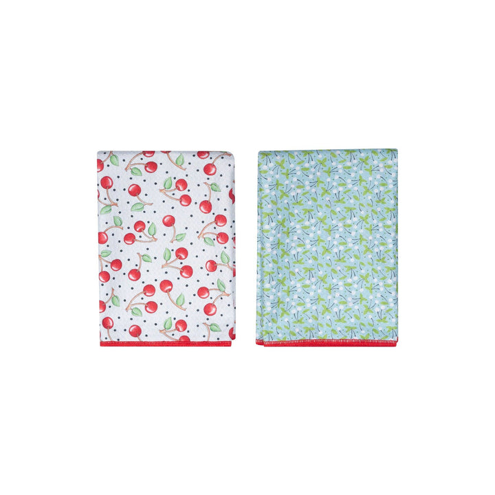 Double Duty (set of 2) Reversible - ME Cherry Harvest: Red