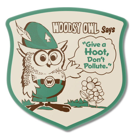 "Woodsy Says" Magnet