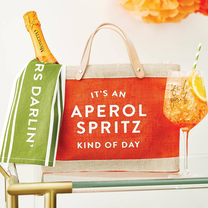Stemless Wine Glass - The Spritz Club: Hand Wash Only / Glass