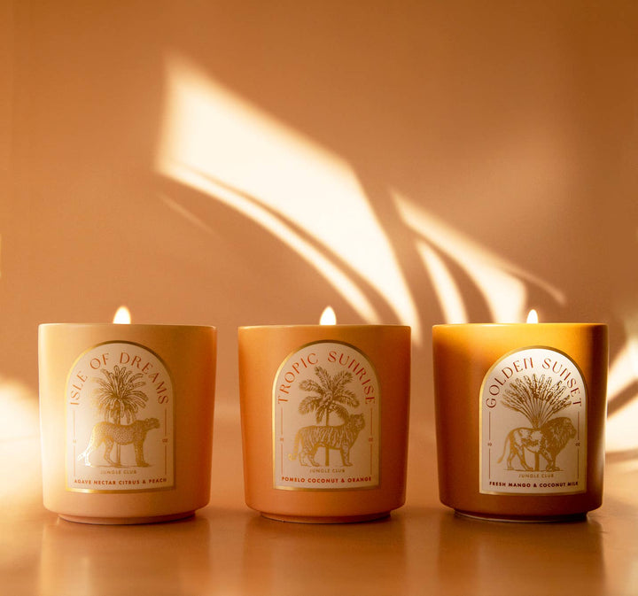 Tropic Sunrise Candle | Pomelo, Coconut, &amp; Orange