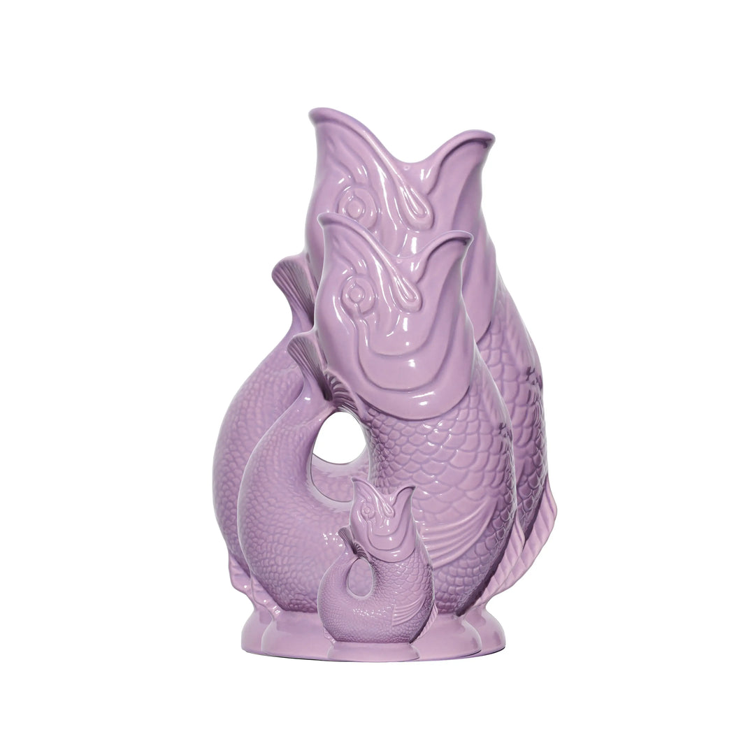Lilac Gluggle Jug: Extra Large