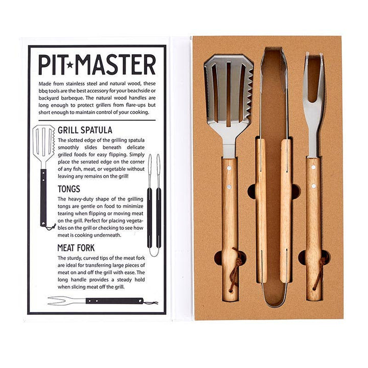 Natural BBQ Tools Book Box