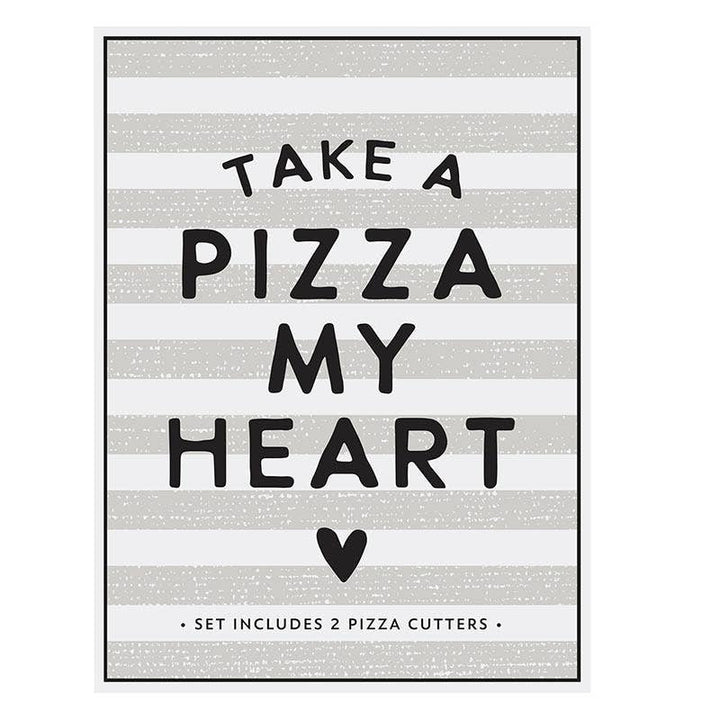 Pizza Cutter Book Box - Take a Pizza My Heart