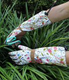 Nursery Garden of Paradise Arm Saver Gloves: Small