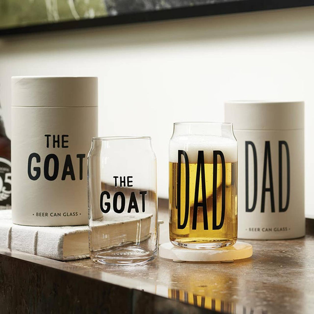Beer Glass - Dad: Material