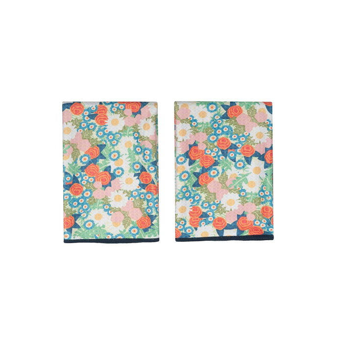 Double Duty (set of 2) Reversible - ME Vintage Calico: Multi