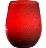Bubble Glass Stemless Wine Glass