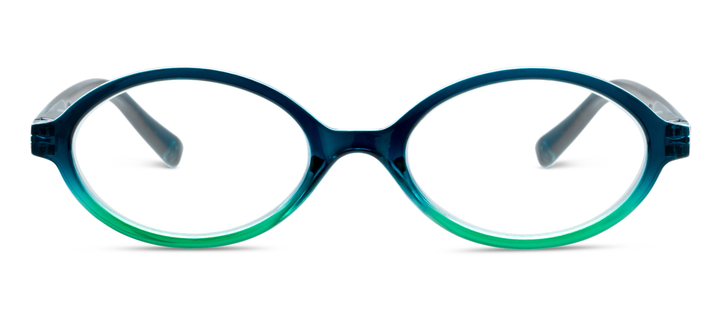 Filly (Blue Light): Teal/Green Ombre / Reading / 2.75