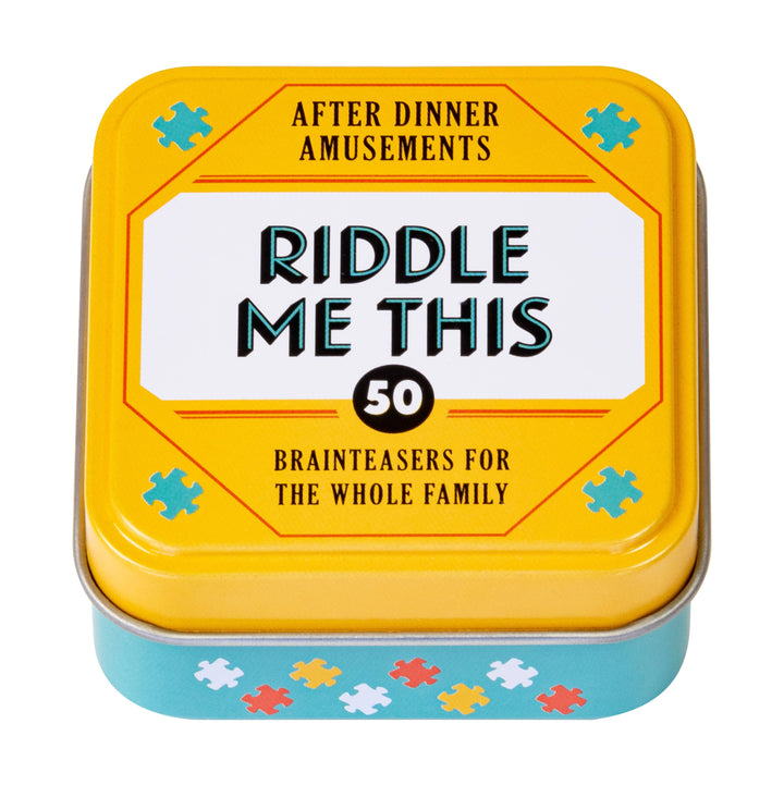 After Dinner Amusements: Riddle Me This