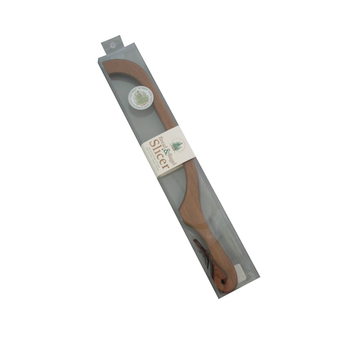 Bread &amp; Bagel Slicer - Mahogany Finish: Right Handed