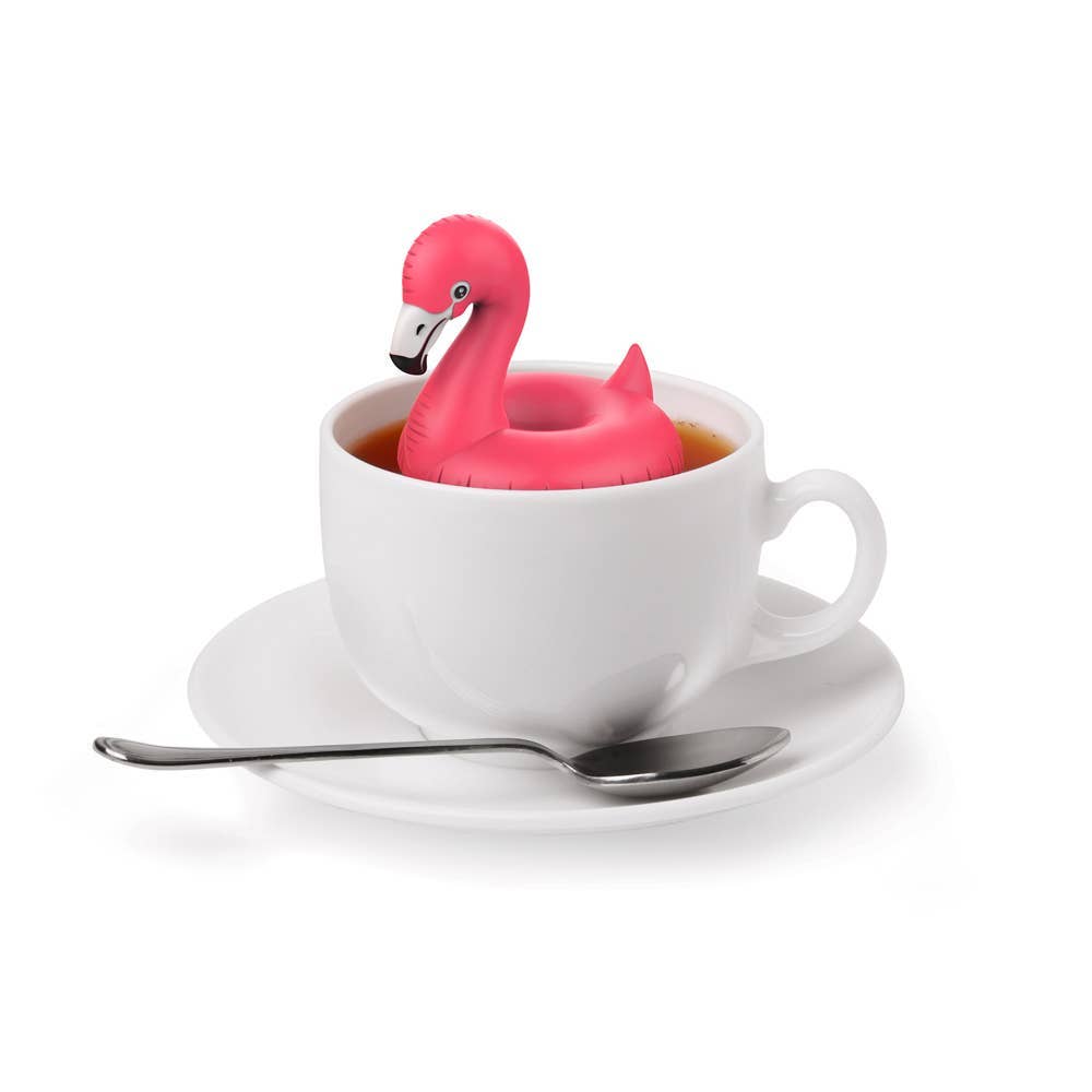 Flamingo Pool Float Tea Infuser