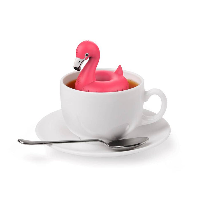Flamingo Pool Float Tea Infuser