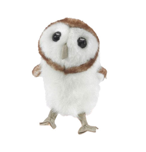 Mini Barn Owl Finger Puppet