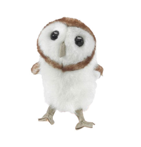 Mini Barn Owl Finger Puppet