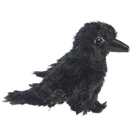 Mini Raven Finger Puppet