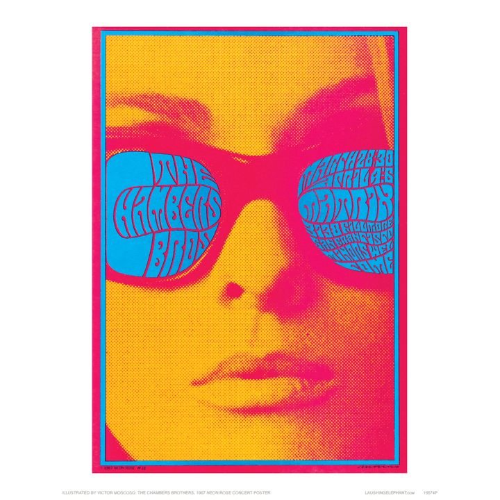 Groovy Sunglasses - Psychedelic Posters Print