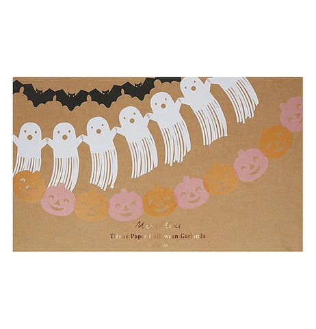 HALLOWEEN - Tissue Paper Halloween Garlands