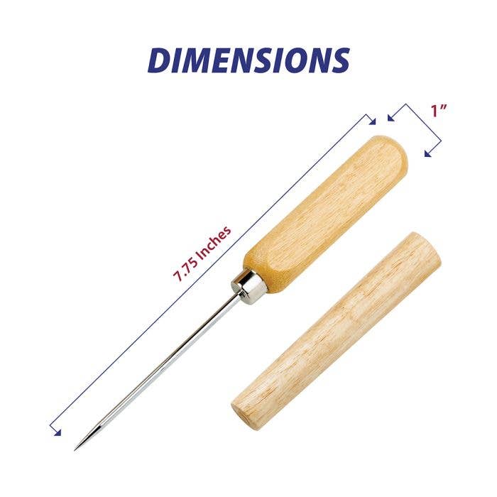 HIC Kitchen Ice Pick With Cover