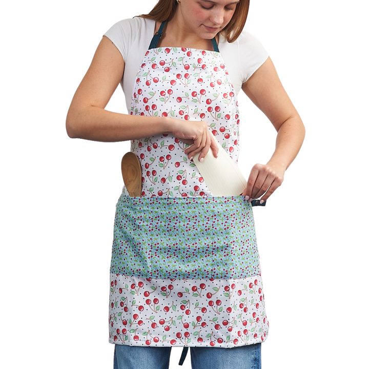 Attach and Go Apron- ME Cherry Harvest: Red