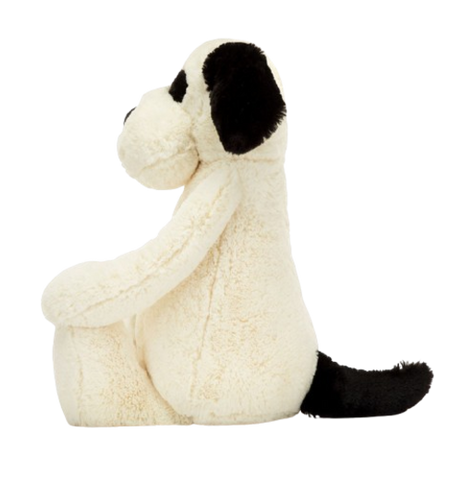 Bashful Black & Cream Puppy Big