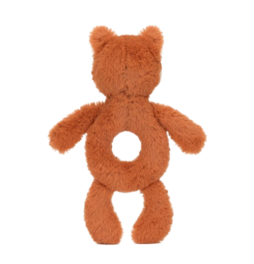 Bashful Fox Cub Ring Rattle