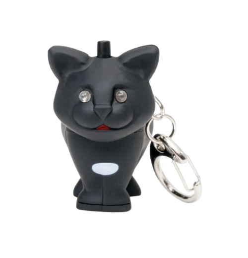 Cat LED Keychain