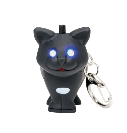 Cat LED Keychain
