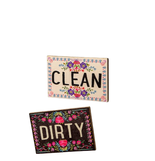 Dishwasher Magnet Floral