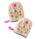 Embroidered Mini Oven Mitt Set