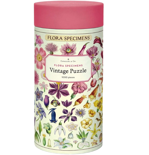 Flora Specimens 1,000 Piece Puzzle