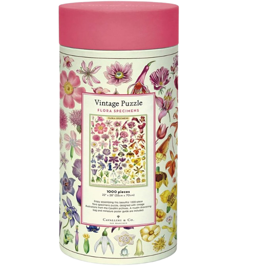 Flora Specimens 1,000 Piece Puzzle