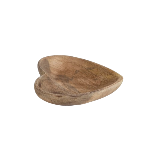 "Hand-Carved Mango Wood" Bowl