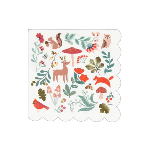 Winter Woodland Large Napkins