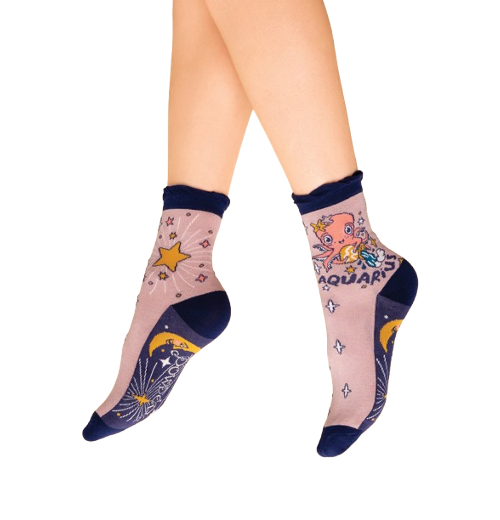 Zodiac Socks: Aquarius