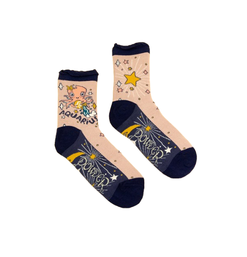 Zodiac Socks: Aquarius