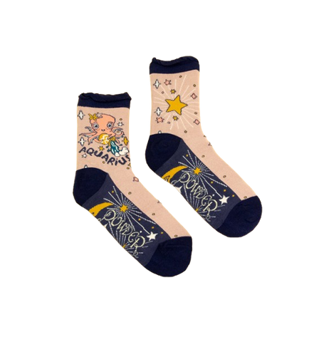 Zodiac Socks: Aquarius