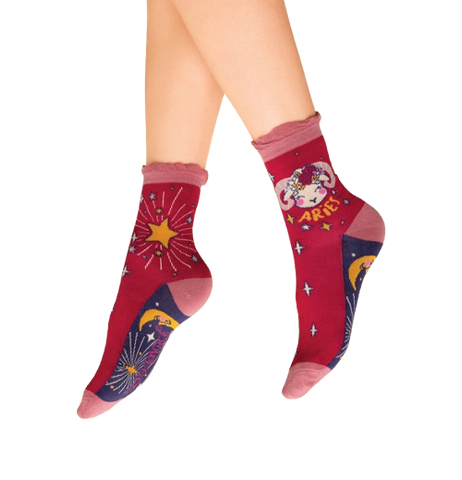 Zodiac Socks: Aries