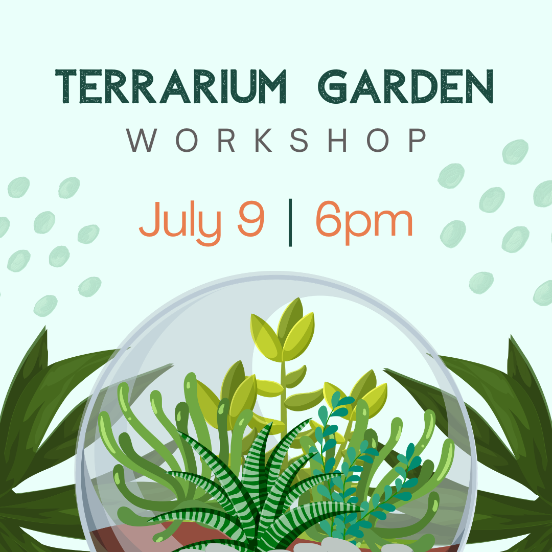 Terrarium Garden &amp; Succulent Garden Workshop